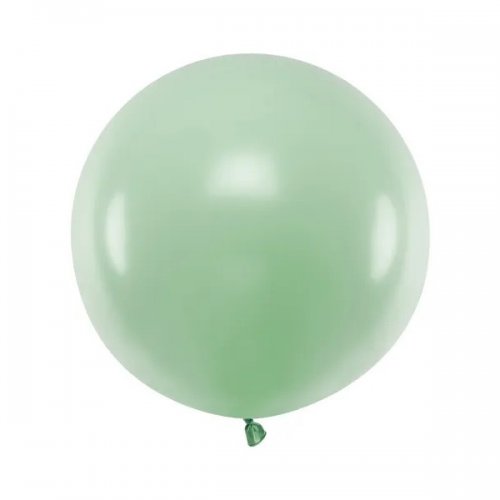 Latex Round Balloon 60cm Pistachio