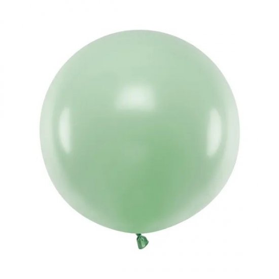 Latex Round Balloon 60cm Pistachio