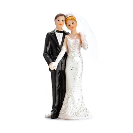 Cake Topper Newly-weds 1, 11cm