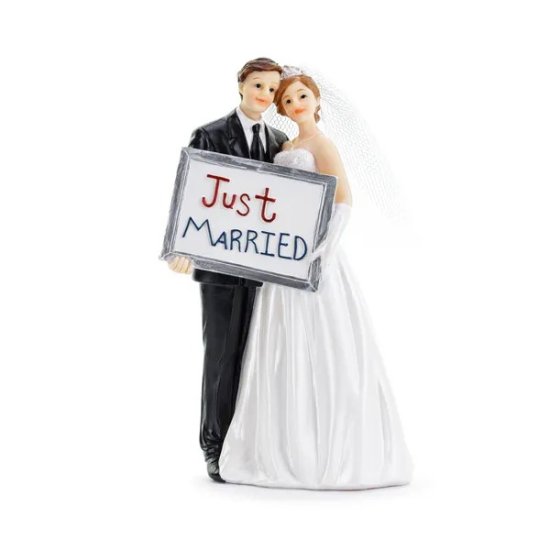 Figurine Just Married 14.5 cm