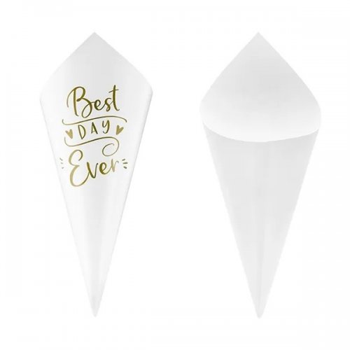 10 Confetti Cones 16cm 10 Confetti Cones 16cm