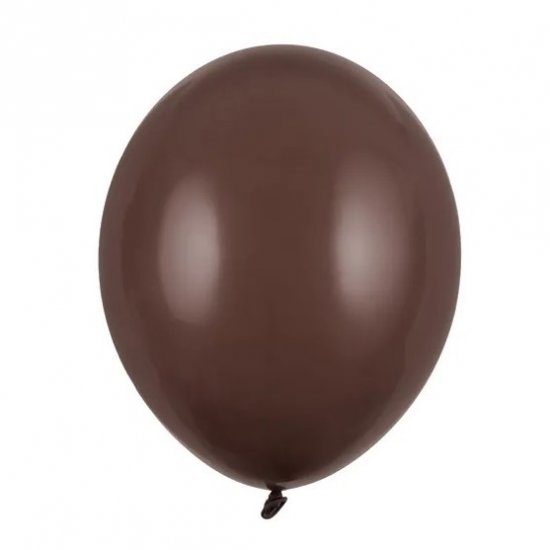 10 Balloons Cocoa Brown 30cm