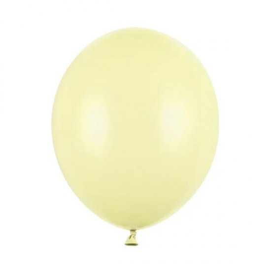 10 Balloons Light Yellow 30cm