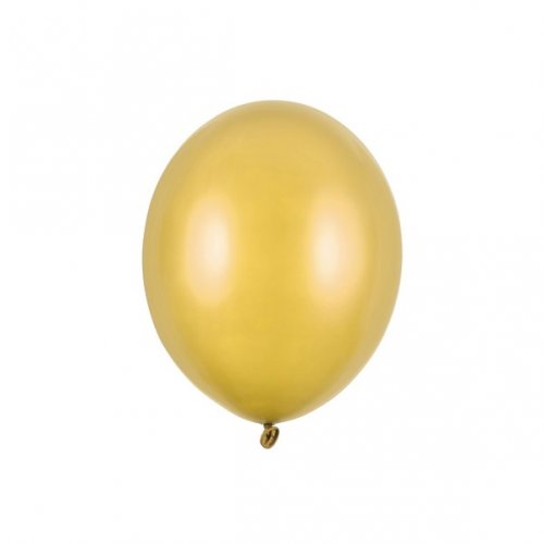 100 Balloon Gold 12cm 100 Balloon Gold 12cm
