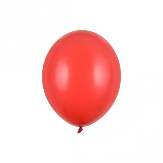 100 Balloons Red 12cm