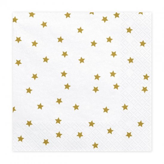 20 Χαρτοπετσετες Stars 33X33cm