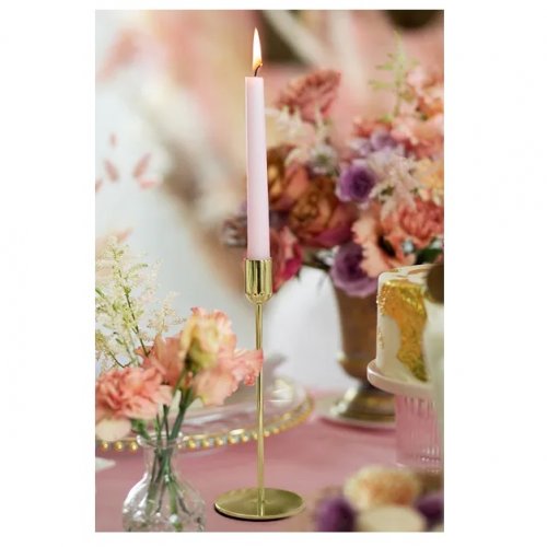 Candle Holder Gold 22cm