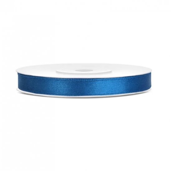 Satin Ribbon Blue 6mm/25m