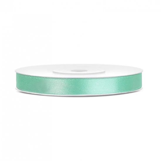 Satin Ribbon Mint 6mm/25m