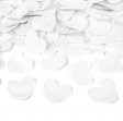 Confetti Cannon Hearts White 40cm