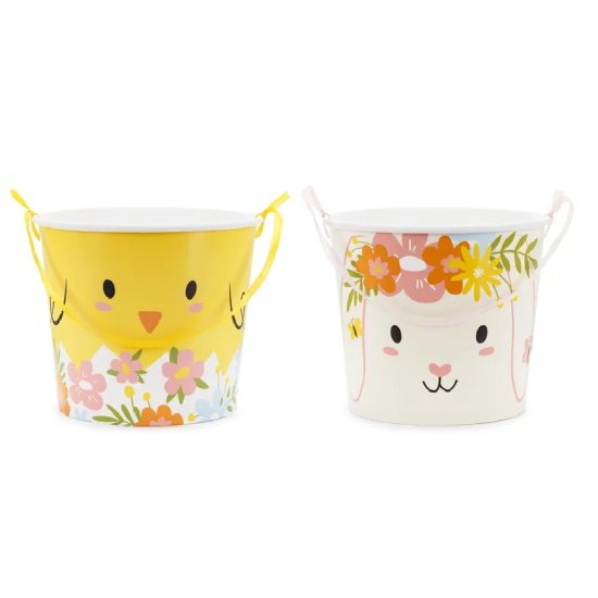 Paper Treat buckets Easter 14 cm (2pc)