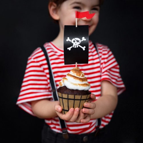 Cupcake kit Pirates Party (6 sets) Cupcake kit Pirates Party (6 sets)