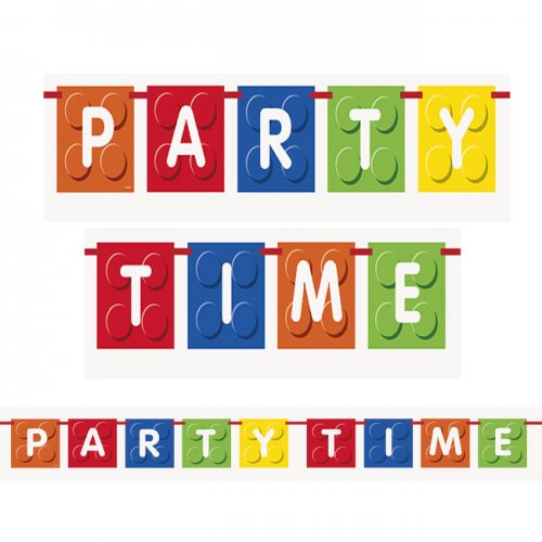 Banner Building Blocks 160cm Banner Building Blocks 160cm