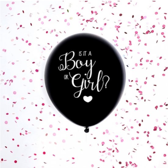 Gender Reveal Balloon Girl 45cm