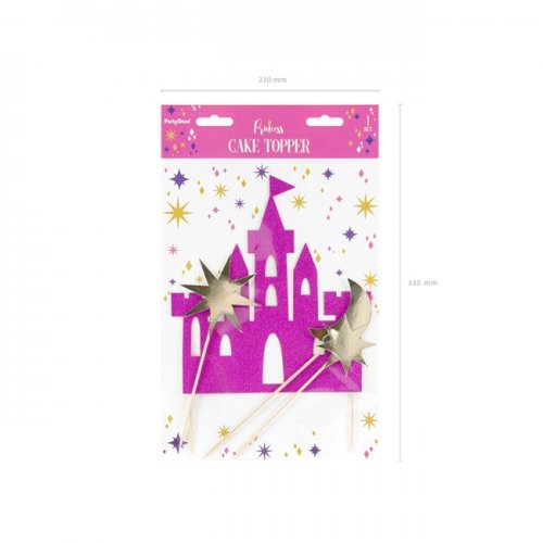 Cake decoration kit Princess Castle 4pc Cake decoration kit Princess Castle 4pc