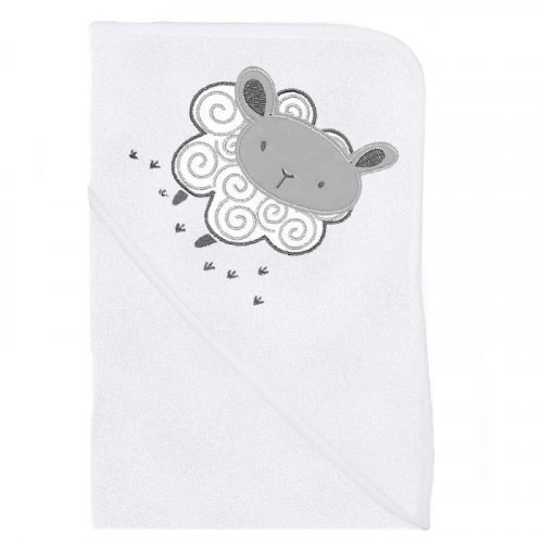 Hooded Towel Lamb 70Χ70cm Hooded Towel Lamb 70Χ70cm