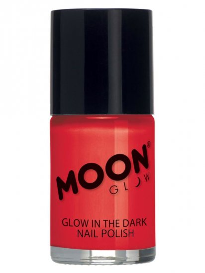 Glow in the Dark Nail Polish Red