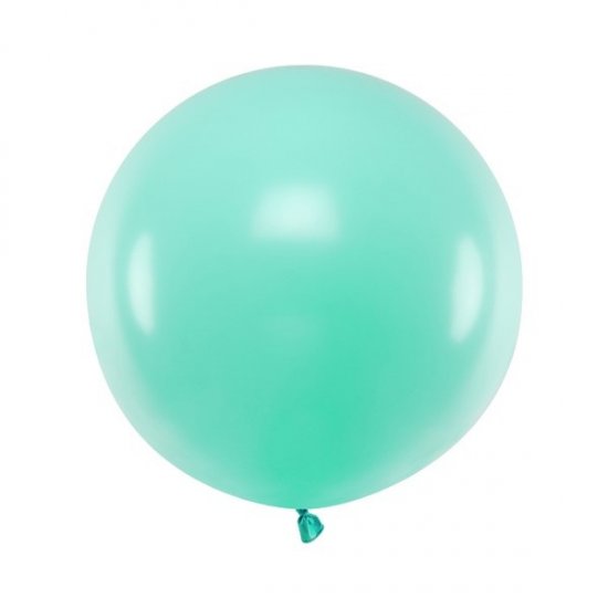 Latex Round Balloon 60cm Mint