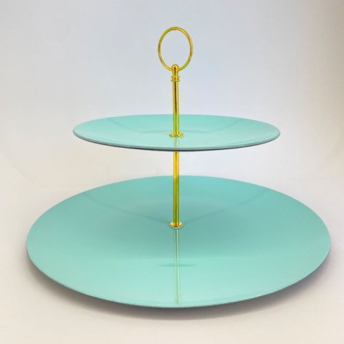 Plastic Cupcake Stand Mint 23Χ33cm Plastic Cupcake Stand Mint 23Χ33cm