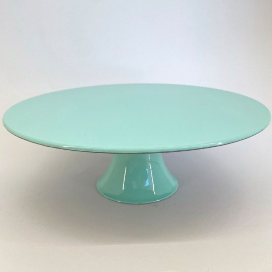 Plastic Cake Stand Mint 10X29cm