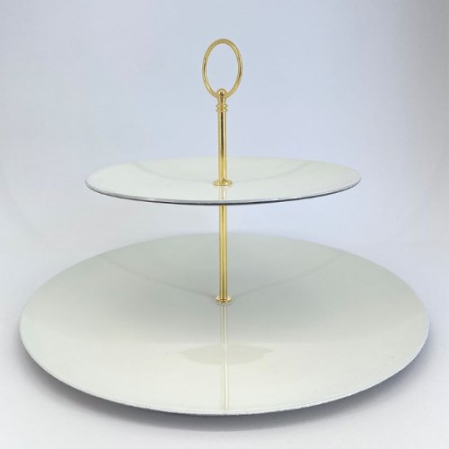 Plastic Cupcake Stand Ivory 23Χ33cm Plastic Cupcake Stand Ivory 23Χ33cm