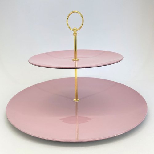 Plastic Cupcake Stand Pink 23Χ33cm Plastic Cupcake Stand Pink 23Χ33cm