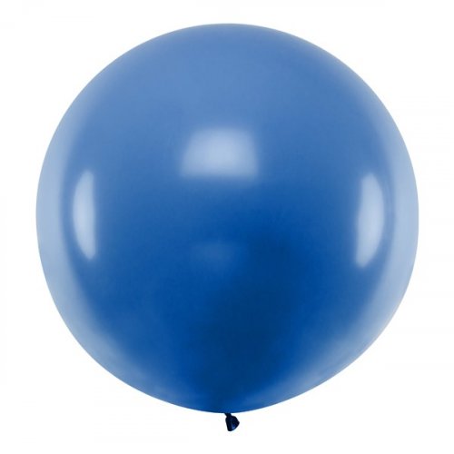 Latex Round Balloon 100cm Blue