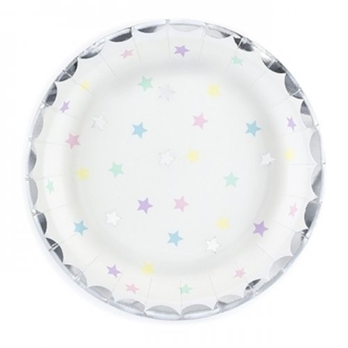 6 Plates Star Party 18cm