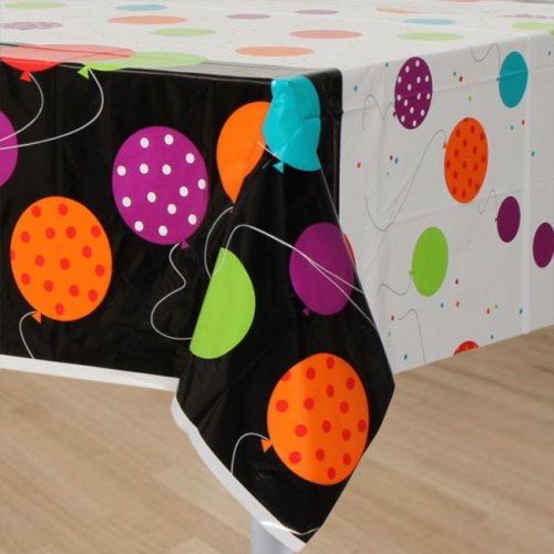 Tablecover Birthday Cheer 137cm x 213cm Tablecover Birthday Cheer 137cm x 213cm