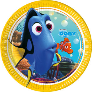 8 Plates Finding Dory 19cm