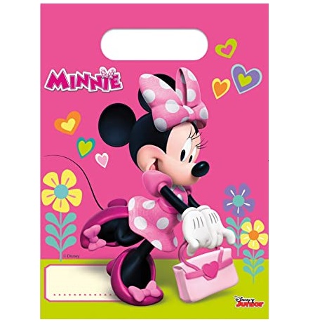 6 Party Bags Minnie Mouse
