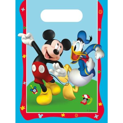 6 Party Bags Mickey Mouse