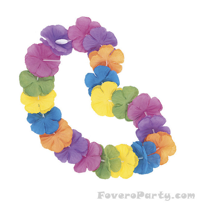 Child Luau Skirt & Lei Set