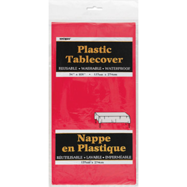 Red Tablecover 134cmX274cm