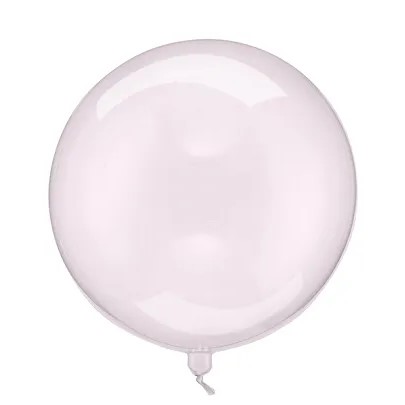 Transparent Round Balloon 40cm Pink Transparent Round Balloon 40cm Pink