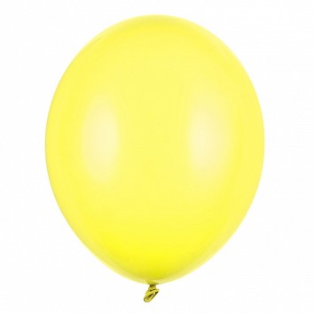 10 Μπαλόνια Κίτρινο 30cm