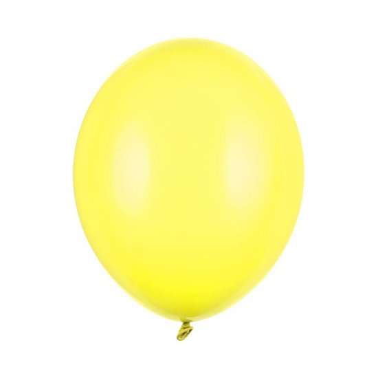 100 Balloons Yellow 23cm